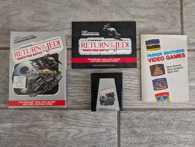 STAR WARS: DEATH STAR BATTLE - Atari 2600 - Complete & Fully Tested! PARKER BROS