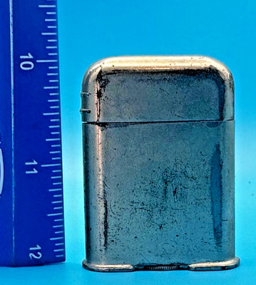 Vintage Thorens Chrome Trench Lighter Fab. Suisse Switzerland Part/Repair