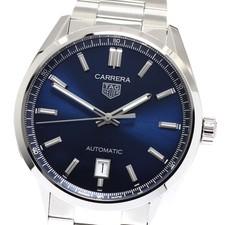 Orologio Uomo Automatico TAG HEUER Carrera Calibro 5 WBN2112 Data Quadrante Navy_921463