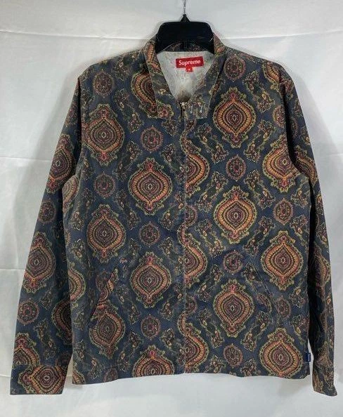 Supreme Men's Multicolor Patterned Bomber Jacket Medium