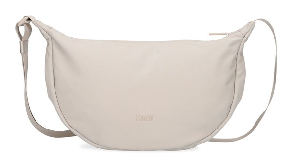 Zwei Mademoiselle.Tex MTX70 Half-Moon Bag UmhäNgetasche Tasche Sand Neu-image