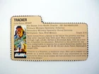 GI Joe Spirit File Card Vintage Action Figure Accessory Part 1984