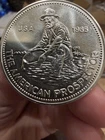 1985  Engelhard  American Prospector 1 oz. 999 + Fine Silver BU
