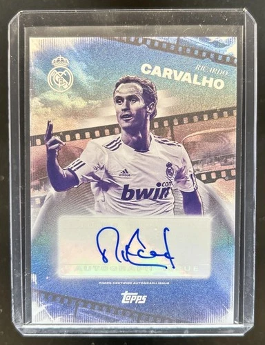2025-26 Topps Los Blancos Real Madrid Ricardo Carvalho La Casa Auto #LC-RC