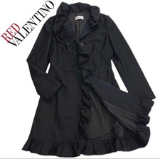 RED VALENTINO Red Valentino Ruffle Coat