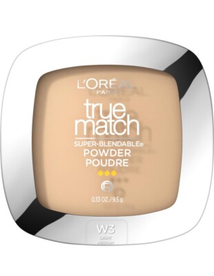 L'Oreal Paris True Match Super-Blendable Powder, N6 Honey Beige .33 oz