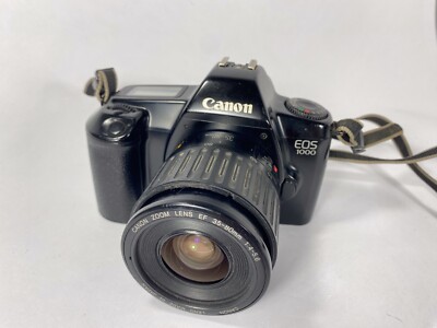 Canon EOS 1000 Analog Camera - Fully Functional with New Batteries!