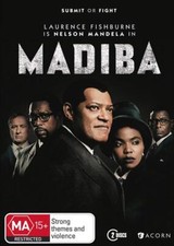 Madiba DVD NEW Region 4 Nelson Mandela Laurence Fishburne