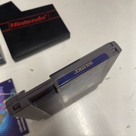 NINTENDO NES - SOLSTICE - Mattel Testato Retrogame 1990 PAL A Ita