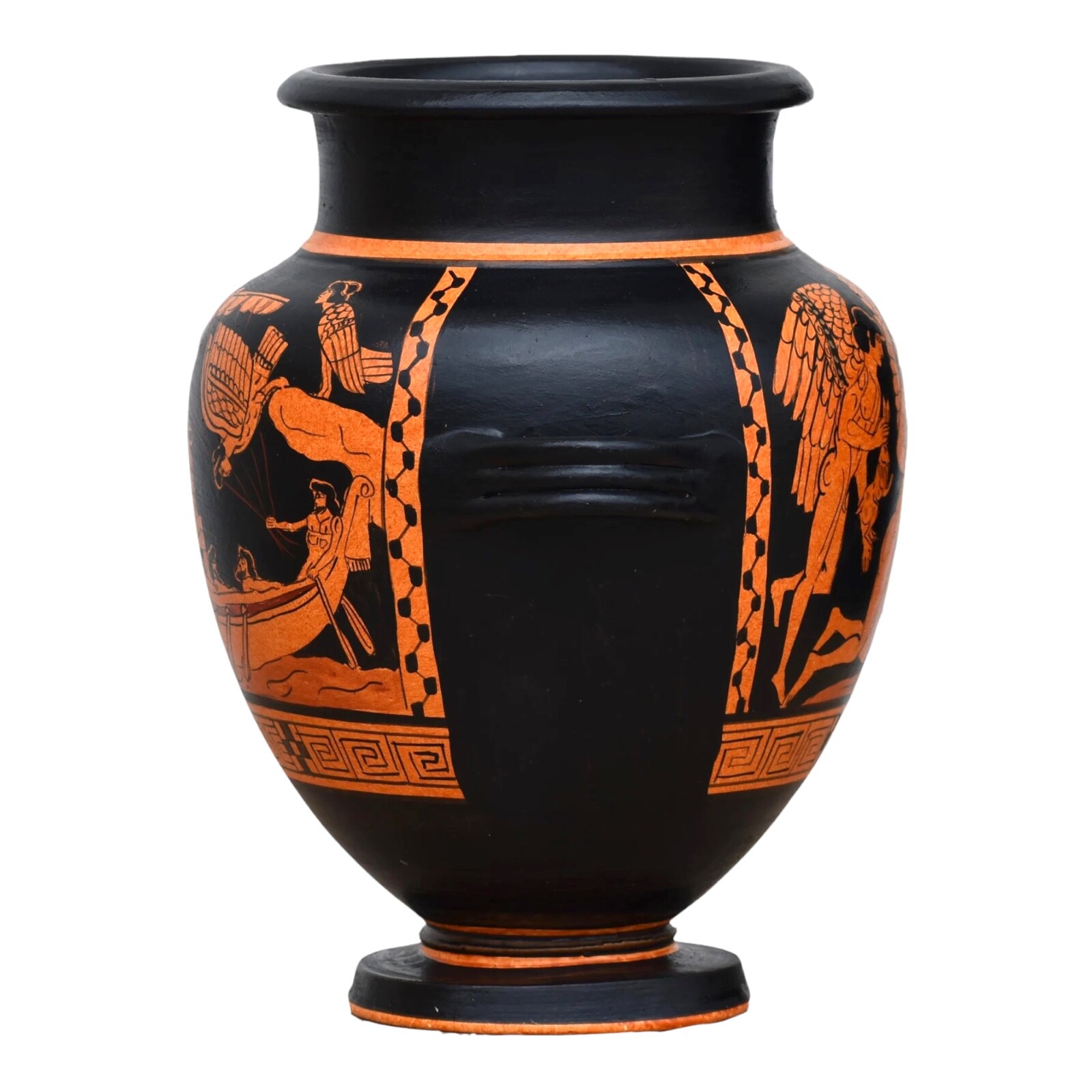 Odysseus & Sirens Stamnos Ancient Greek Ceramic Vase Pottery Copy 480 BCE eBay