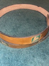 john Deere leather belt - Custom Cut To Size