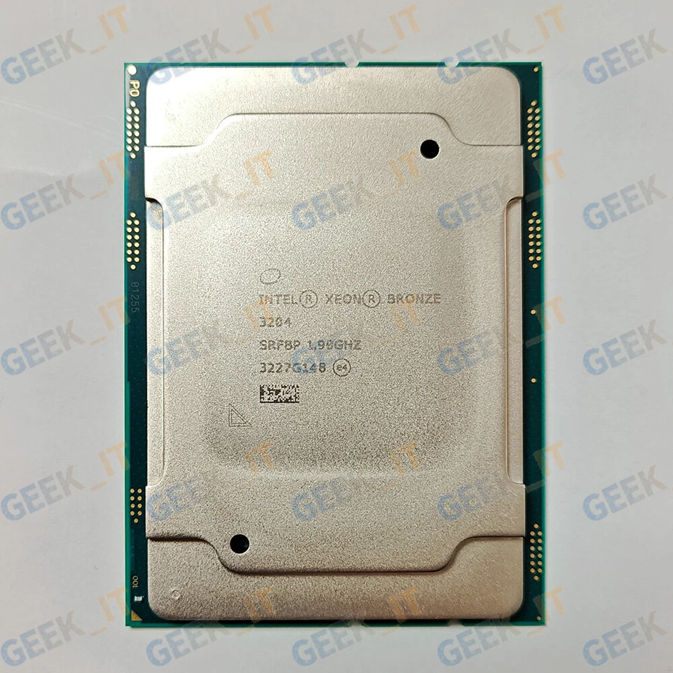 ✅Intel Xeon Bronze 3204 SRFBP 1.9GHz 6C / 6T 8.25MB 85W LGA3647 CPU For C621 - Image 2 of 3