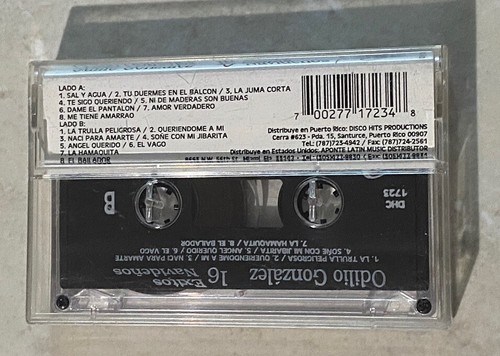 Odilio Gonzalez - 16 Exitos Navideños - Disco Hit Cassette - Picture 2 of 2