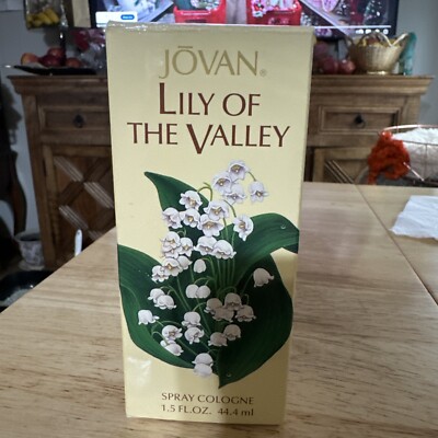 Jovan Lily of the Valley Spray Cologne 1.5OZ 44ml Vintage Version Women Perfume