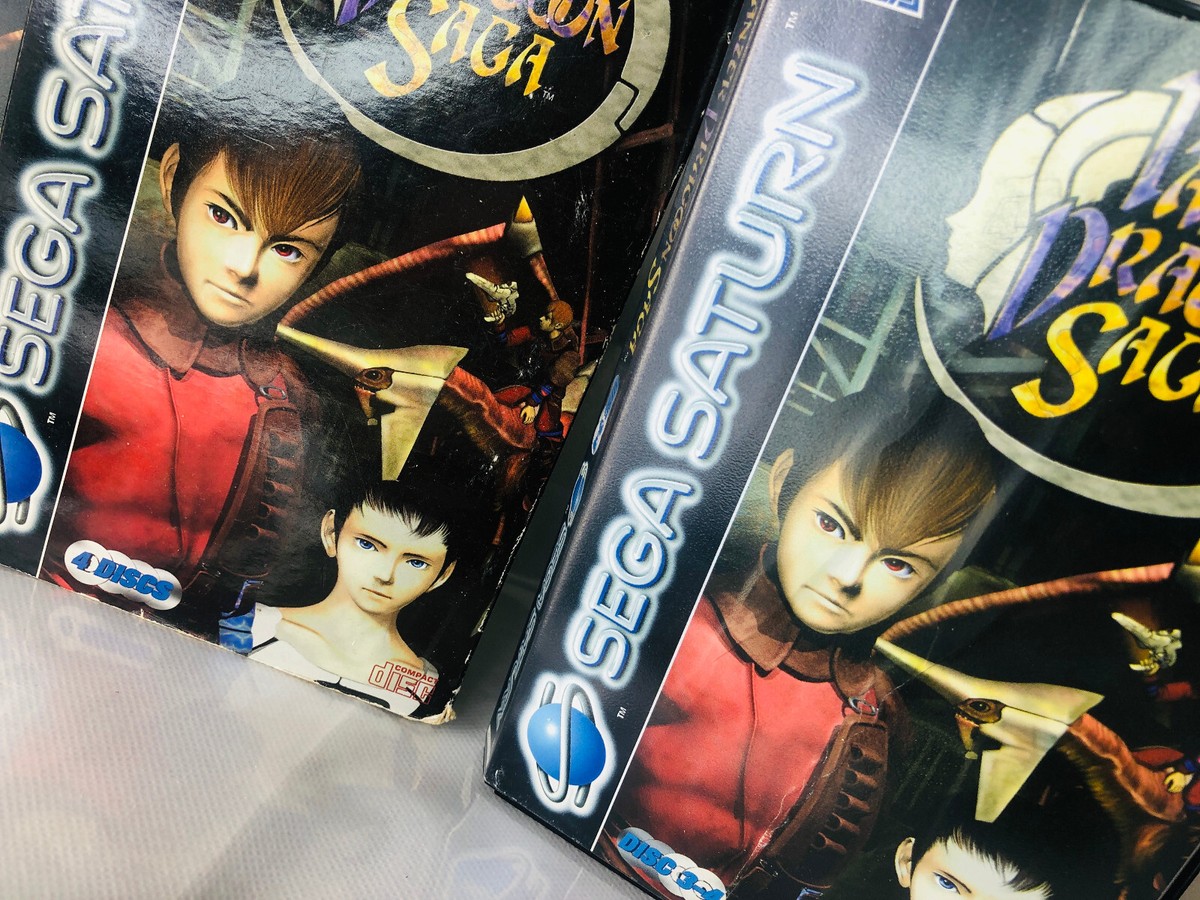 Panzer Dragoon Saga Saturn Complete Boxed Rare Video Game Vintage