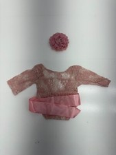 Infant 2 Piece Photograph Outfit Set Babies Size Newborn