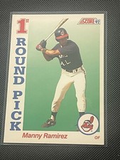 1992 Score - 1st Round Pick #800 Manny Ramirez (RC)
