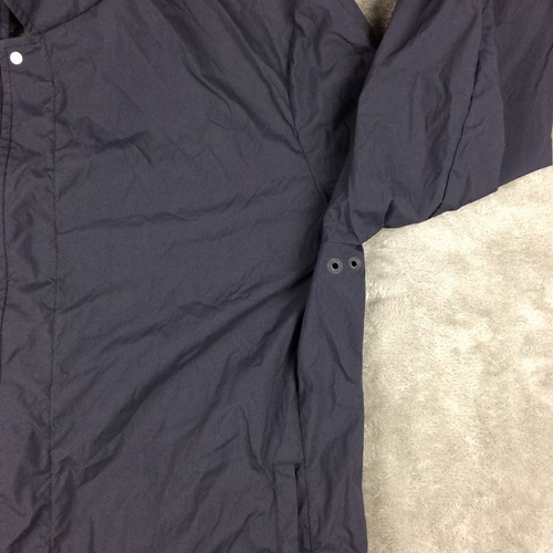 Lululemon Jacket Mens Large Golf Windbreaker Vented Lightweight Snaps Black - Picture 5 of 19
