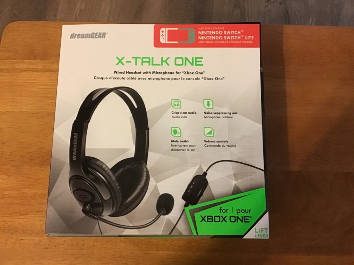 DreamGear DGXB1-6617 Xbox One X-Talk Game Headset - Boom Mic