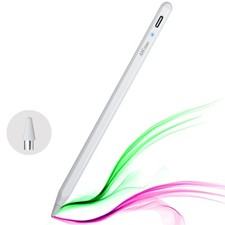 Magnetic Stylus Pen Pencil for iPad Pro M4/Air/mini iPhone 17 16 Samsung S25 S24
