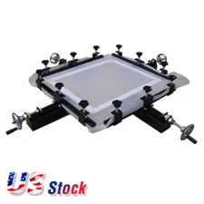 4 PACK High Precise 24" x 24" Mesh Stretcher Manual Screen Printing Clamps