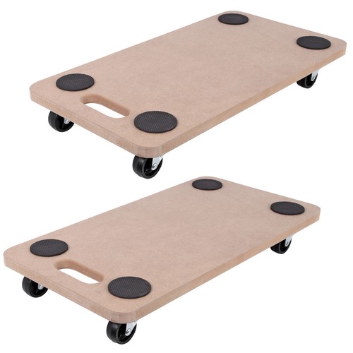 2 Stk. Rollbrett Transportroller Möbelroller Möbelhund Transporter Roller 200KG - Bild 1 von 11