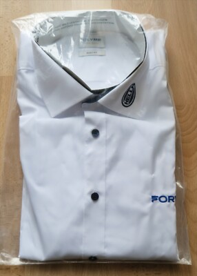 Olympus Level 5 Slim Fit Men's Shirt - White, EU 39 M