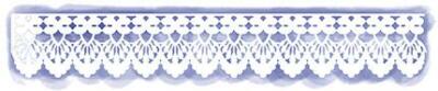 Arabesque 10 6/8 x 1 1/8 in : Template Diy Reusable Laser Cut Stencils 27x3cm
