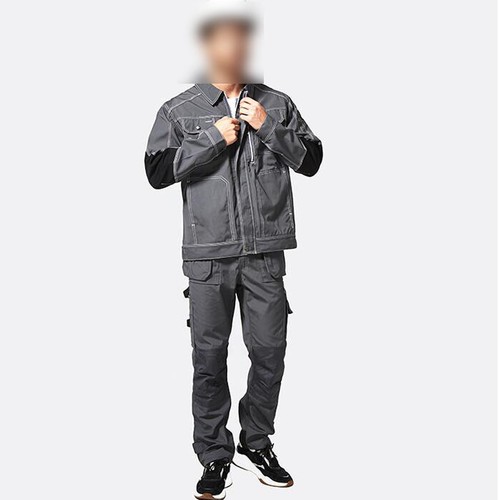 Men's Electrician pant Coveralls Mechanic Workwear Multi-pocket tooling trousers - Picture 5 of 19