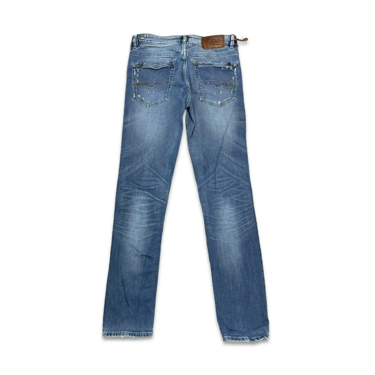 Diesel Industry Jeans Mens 31x32 Blue Slim Distressed Medium