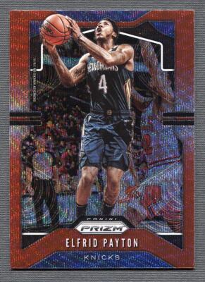 2019 Panini Prizm Prizms Ruby Wave #242 Elfrid Payton