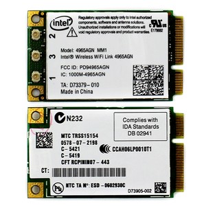 802-11A-B-G-N-300Mbps-Wireless-WiFi-Link-4965AGN-Dual-Band-MIMO-Mini-PCI-E-Card