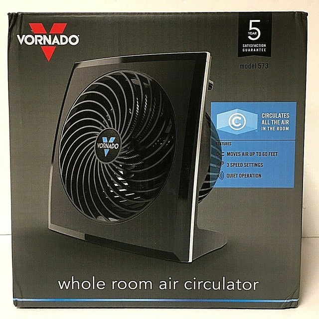 Vornado 573 Small Flat Panel Air Circulator Fan for sale