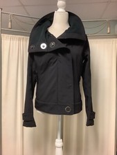 Lululemon Zip Up Snap Buttons Asymmetric Jacket 8