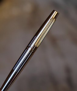 Stylo Roller Dupont Ellipsis - Métal Plaqué Palladium, Modèle MX36, Très Bon état