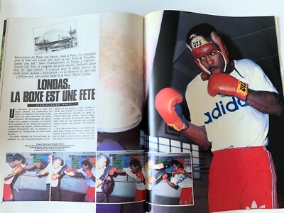 SPECIAL BOXE L'EQUIPE MAGAZINE FRANCE DANIEL LONDAS BRAZIL ALAIN