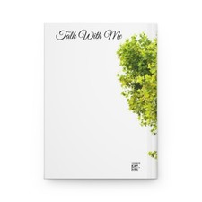 Hardcover Journal Matthew 19:16 walk with me