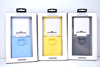 Samsung Silicone Cover Case with Ring for Samsung Galaxy Z Flip6 Genuine NEW !!