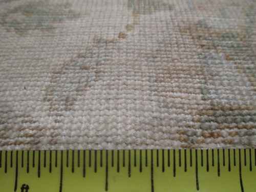 8' Round AFGHAN-REFUGEE "Light Color Palette" Handmade-knotted Wool Rug 582904 - Picture 12 of 12