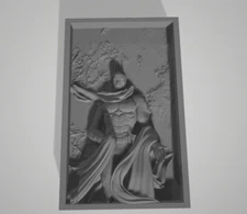 3d Model Stl File for CNC Router Laser and 3D Batman Model