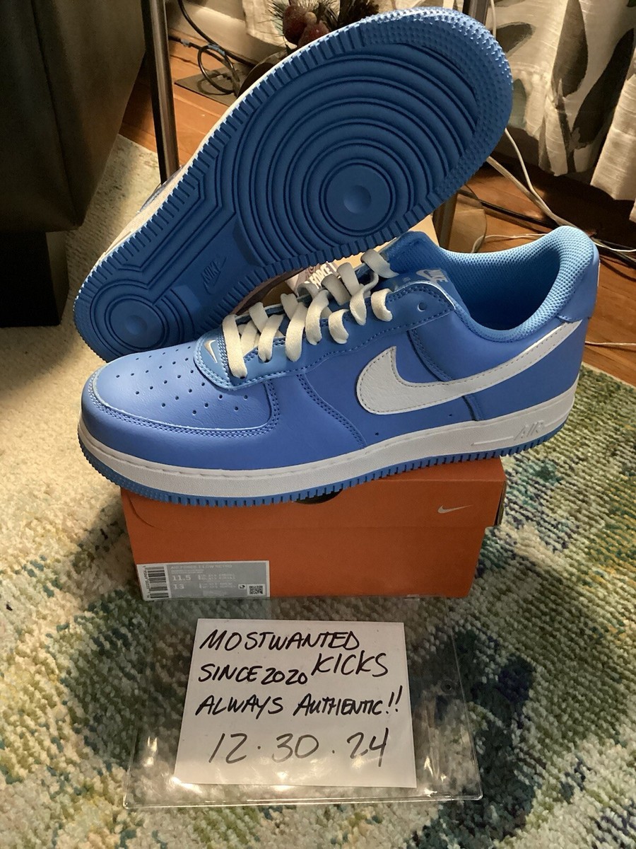 DS 2022 Nike Air Force Low 07 Color of the Month University Blue