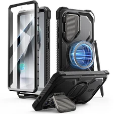 For Samsung Galaxy S25 Ultra 2025 i-Blason Armorbox Dual-Layer Case Camera Cover