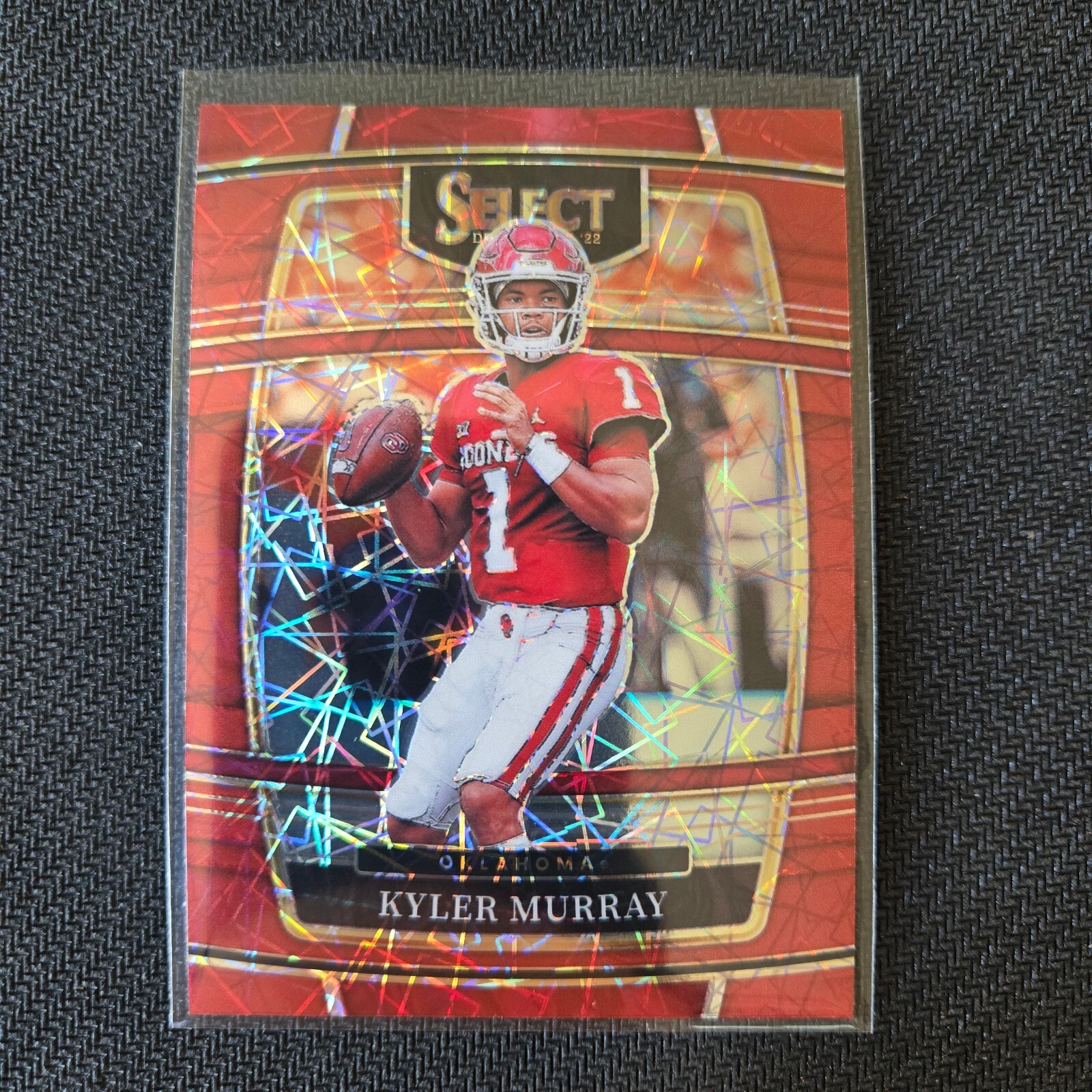 2022 Panini Select Draft Picks - Concourse Kyler Murray #43 Red Lazer Prizm