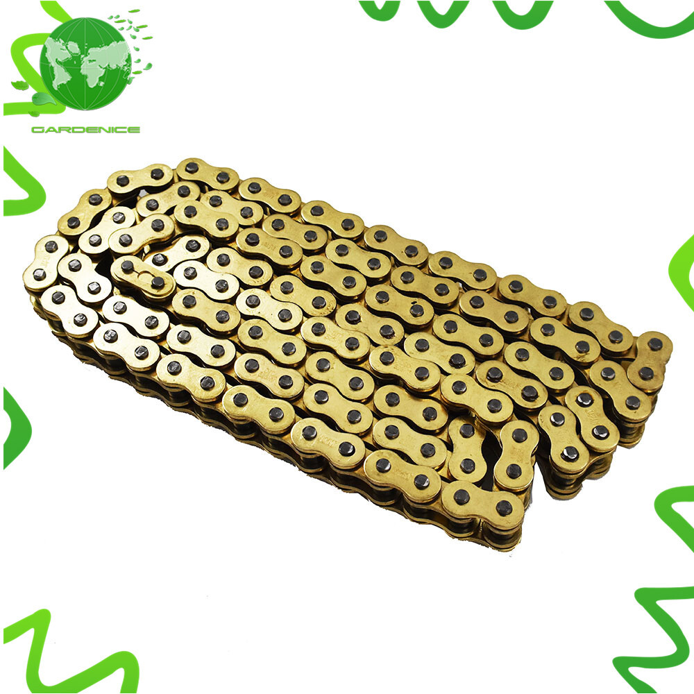 With O-Ring Drive Chain Gold Color for ATV Motorcycle 525 Pitch
