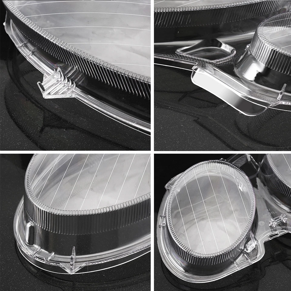 2x Klar Scheinwerferglas Linse Für Mercedes benz E-Klasse W211 S211 2002-2008 - Bild 3 von 4