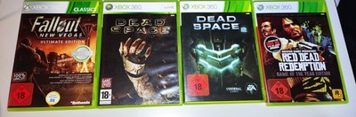 Xbox 360 Spiele Bundle ( Dead Space, Fallout, Red Dead Redemption)