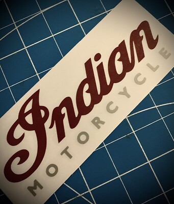Indian Motorcycles  Logo Decal/Sticker For Indian