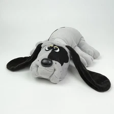 Vintage Retro Grey Pound Puppy With Spots Cute Floppy Ears 1985 Tonka 19"