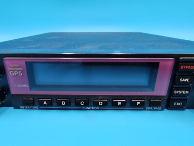 Sony Hr-gp5 Guitar Multi Effects Processor Internal Battery