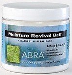 Abra Therapeutics Moisture Revival Bath-Sunflowers - Rose Petals 17 oz Powder